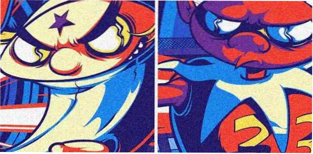 漫画改编动画墨侠传主视觉图